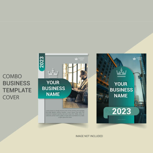 Combo business template cover cover image.