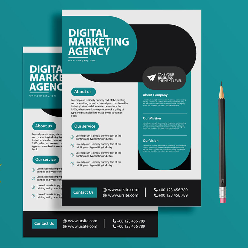 Corporate Flyer Design Template - MasterBundles
