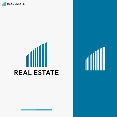 Real Estate Business Logo Template cover image.