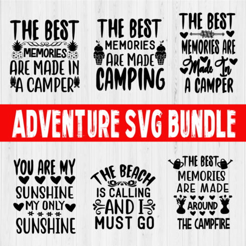 Adventure Svg Bundle vol14 cover image.