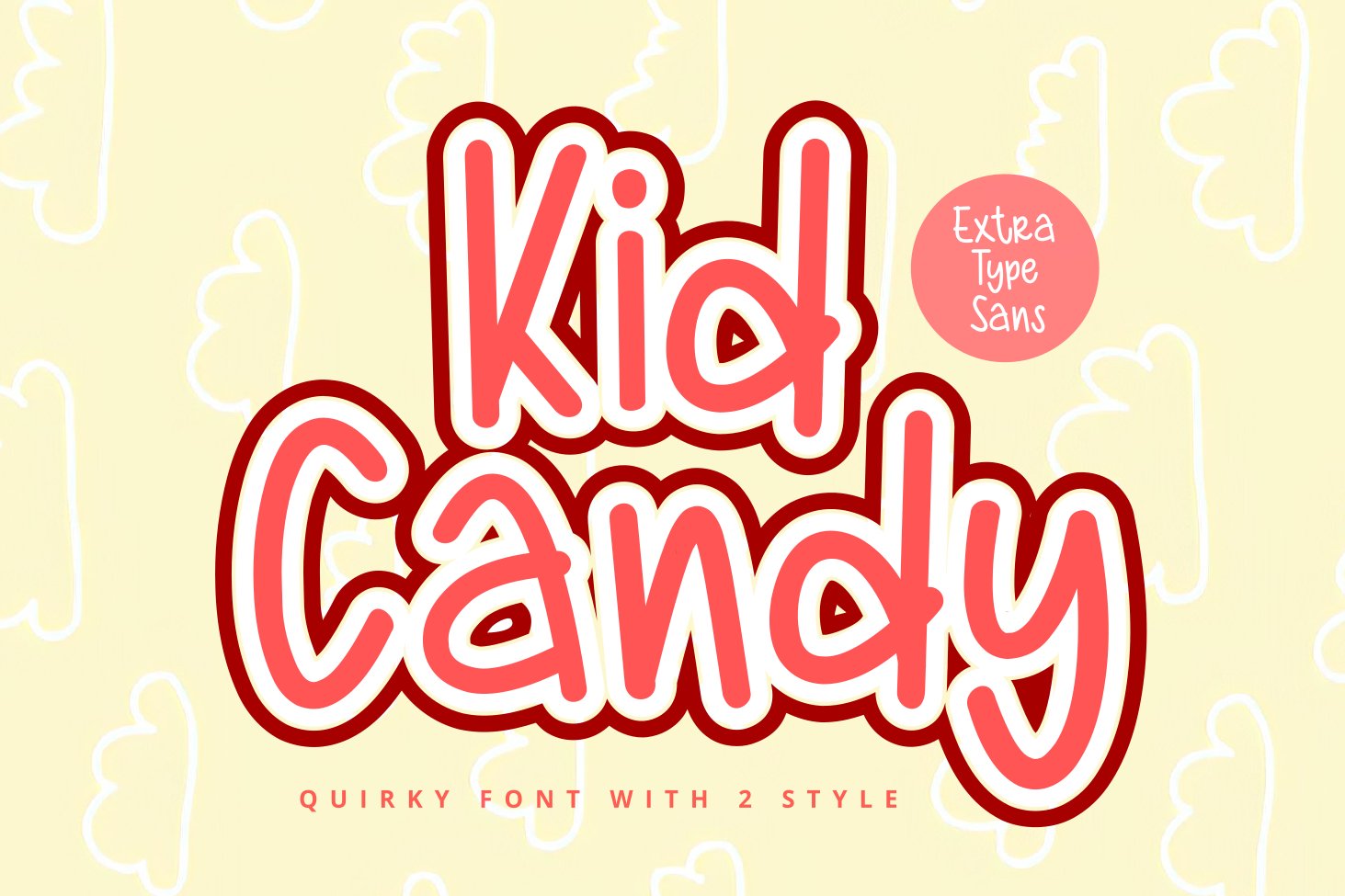 Kid Candy - Palyful Font Duo preview image.