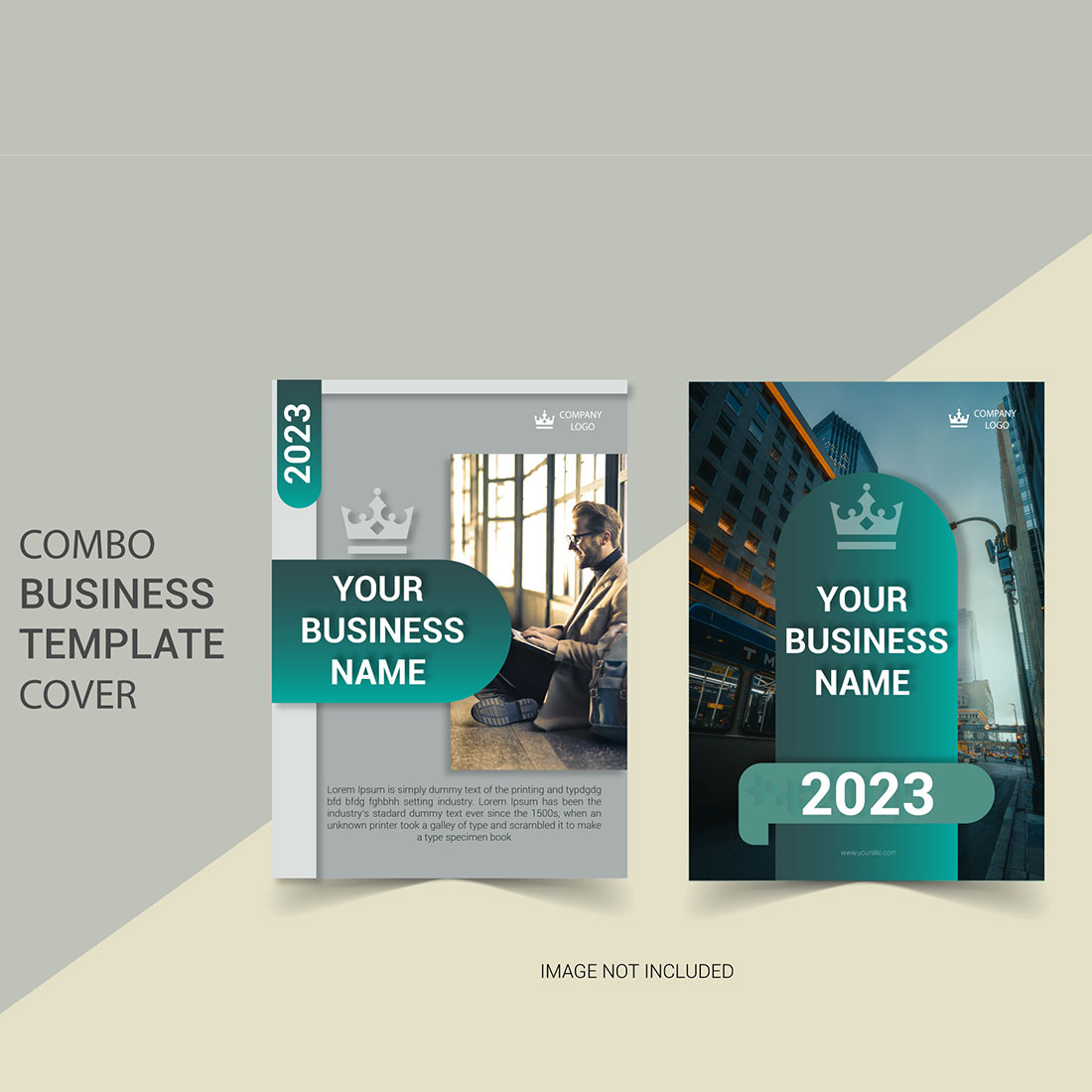 Combo business template cover preview image.