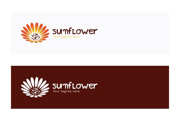 Sunflower-Nature Object Logo preview image.