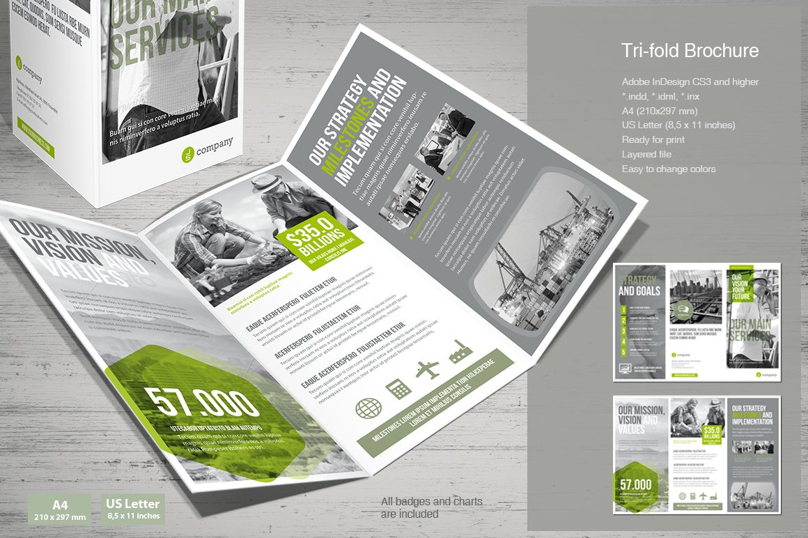 Tri-fold Brochure preview image.