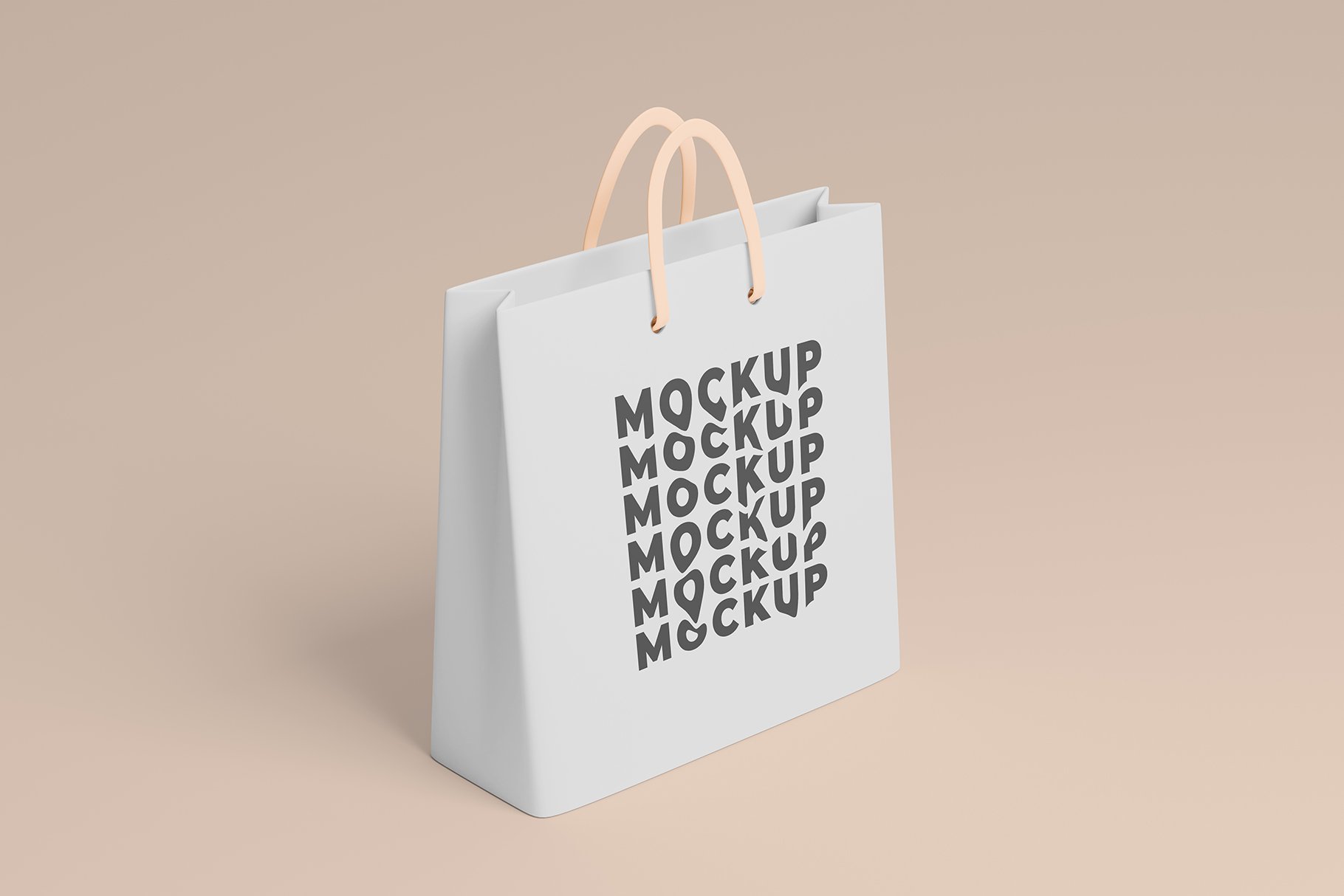 Free Craft Paper Bag Mockup - Free Mockup