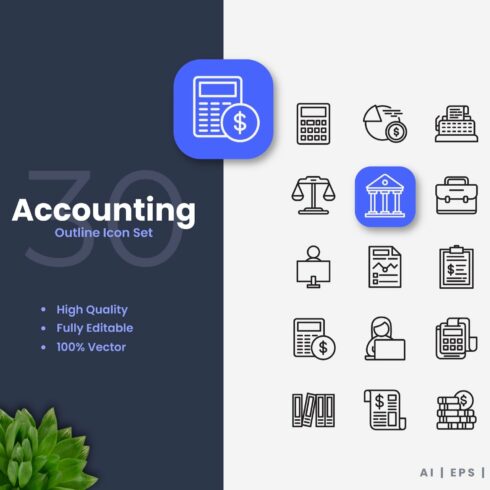 accounting icons