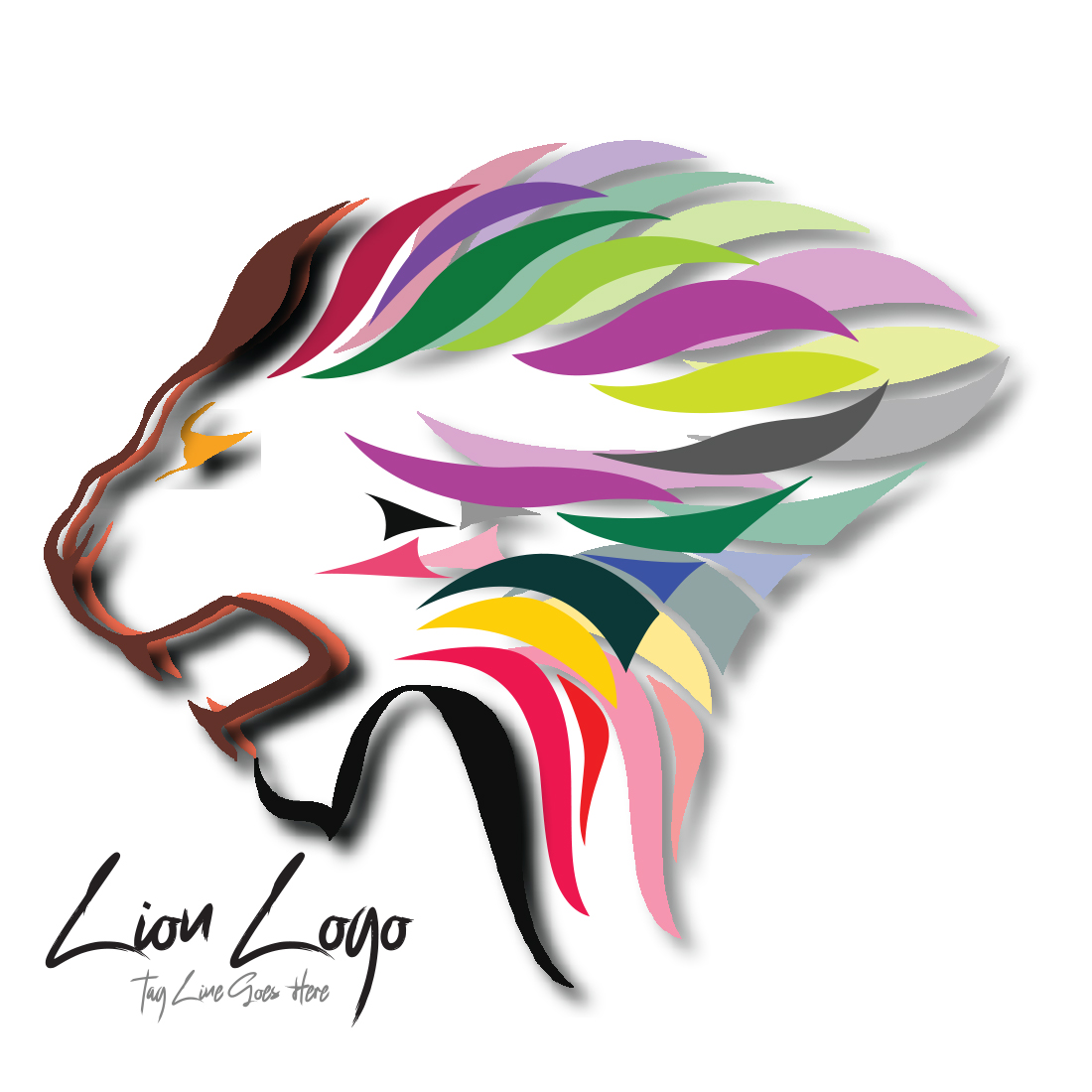 Lion Logo Design cover image.