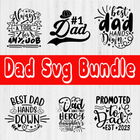 Dad Svg Bundle Vol2 cover image.