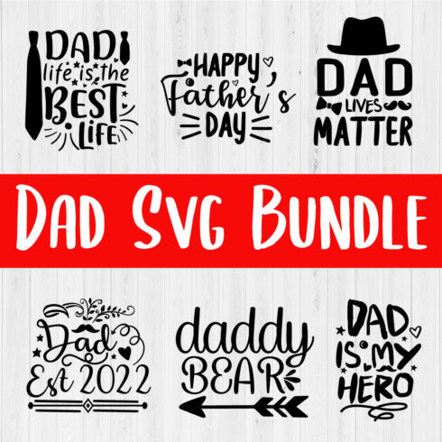 Dad Svg Bundle Vol3 cover image.