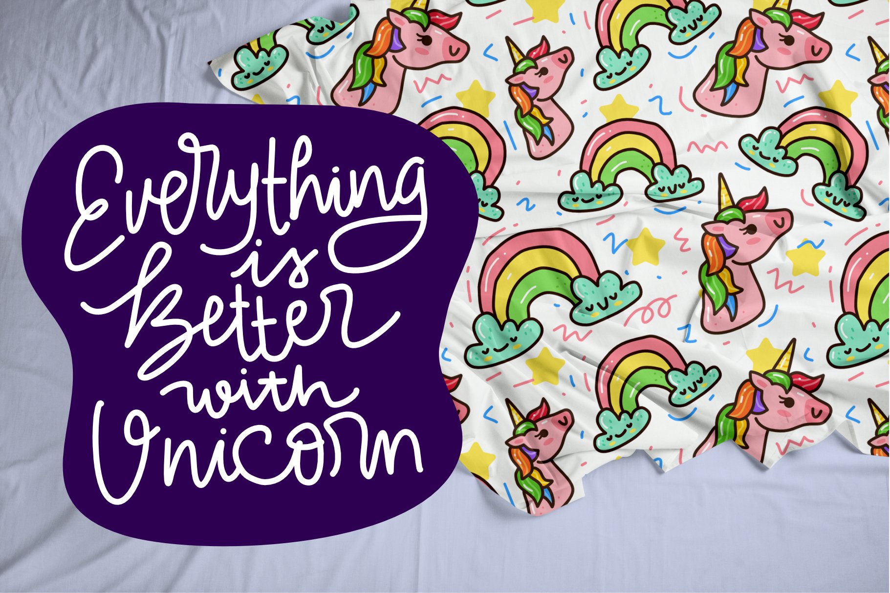 Unicorn Doodle Pack preview image.