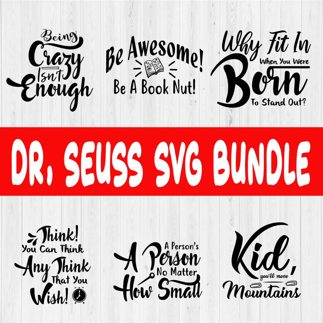 Dr Seuss Svg Bundle Vol2 cover image.