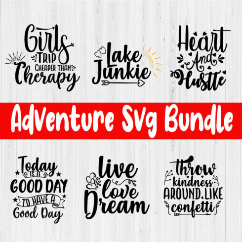 Adventure Svg Bundle vol18 cover image.
