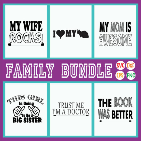 Family Designs Bundle Vol20 cover image.