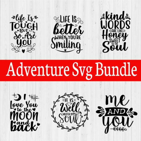 Adventure Svg Bundle vol17 cover image.