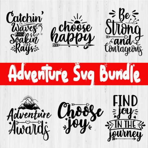 Adventure Svg Bundle Vol16 cover image.