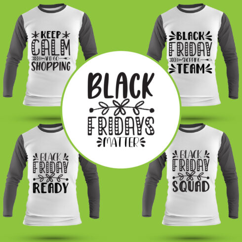 Black-Friday T Shirt Designs Bundle cover image.