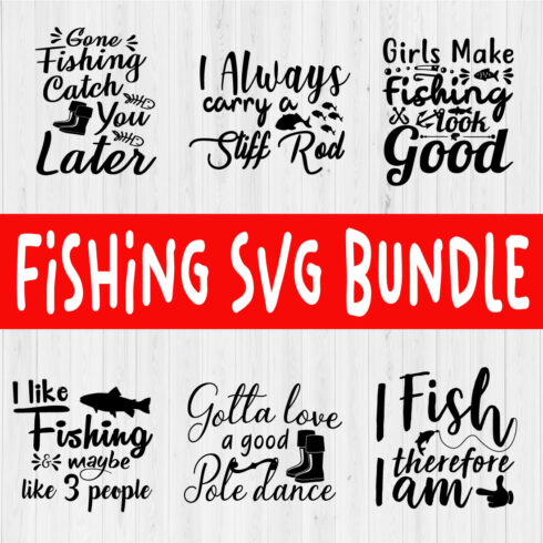 Fishing Svg Bundle Vol7 cover image.