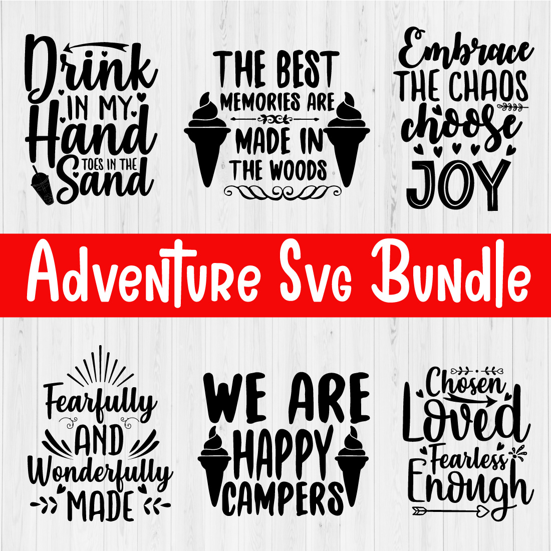 Adventure Svg Bundle Vol15 cover image.