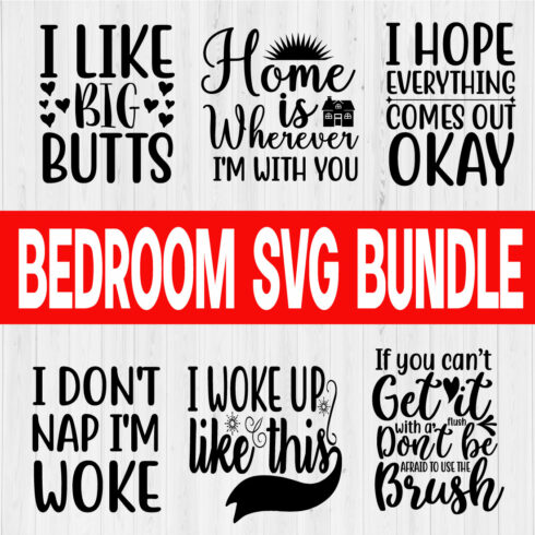 Bedroom Svg Bundle vol,3 cover image.