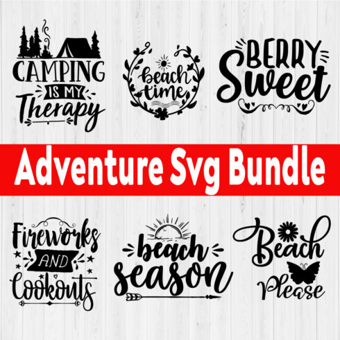 Adventure Svg Bundle Vol7 cover image.