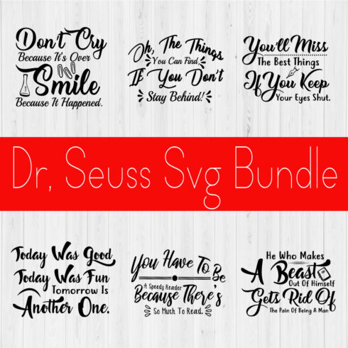 Dr Seuss Svg Bundle Vol5 cover image.