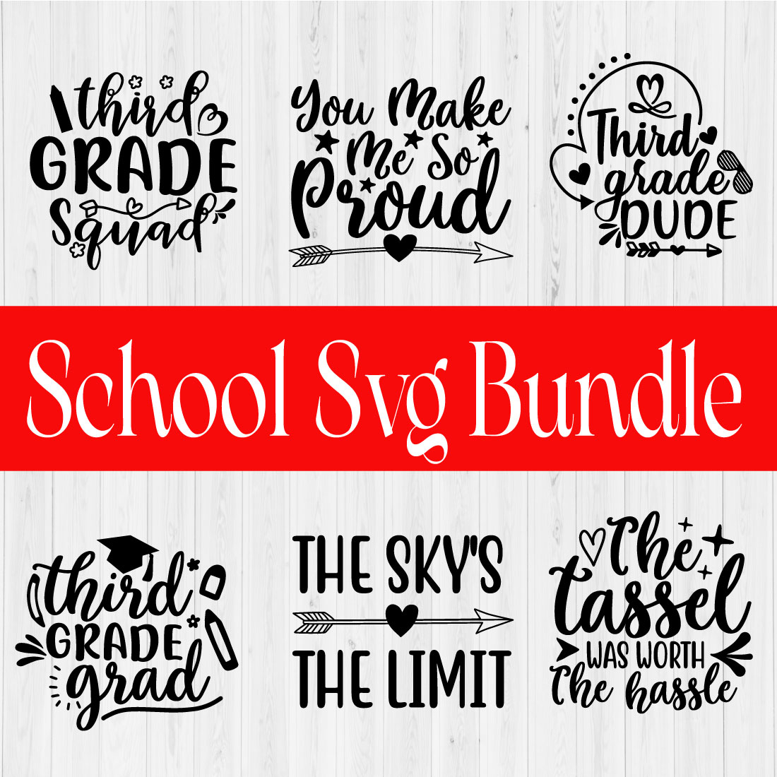 School Svg Design Quotes Vol12 cover image.