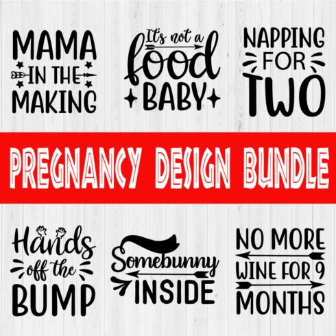 Pregnancy Svg Designs Bundle Vol10 cover image.