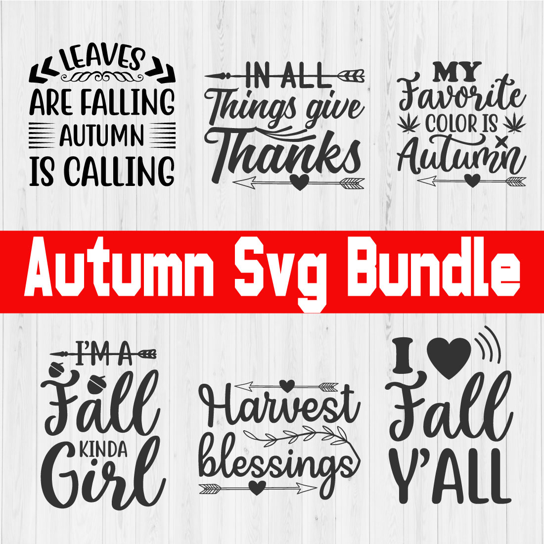 Autumn Svg Bundle Vol1 cover image.