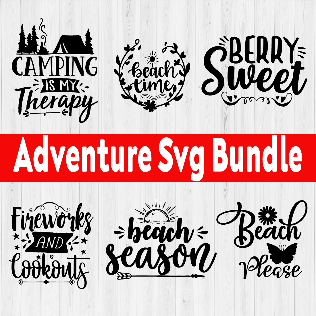 Adventure Svg Bundle Vol7 preview image.
