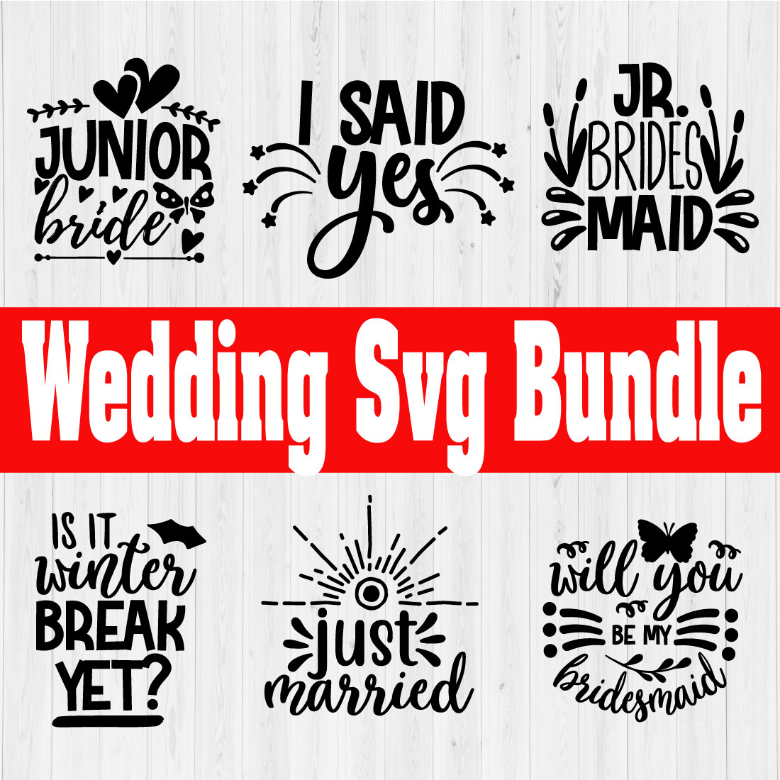 Wedding Design Bundle Vol9 preview image.