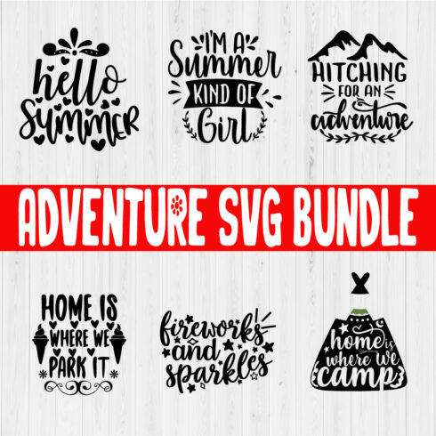 Adventure Svg Bundle Vol10 cover image.