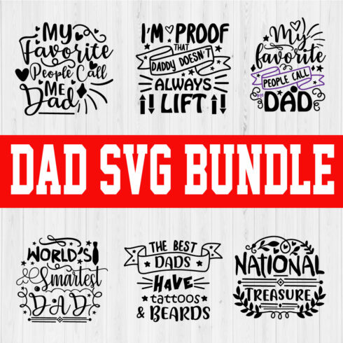 Dad Svg Bundle Vol7 cover image.