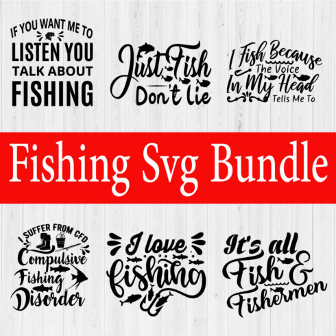 Fishing Svg Bundle Vol9 cover image.