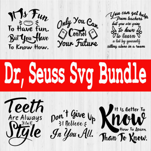 Dr Seuss Svg Bundle Vol3 cover image.