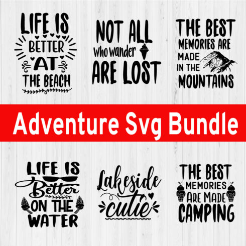 Adventure Svg Bundle vol13 cover image.