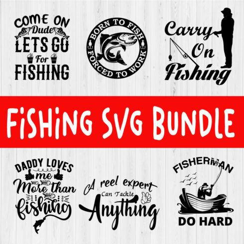 Fishing Svg Bundle Vol2 cover image.