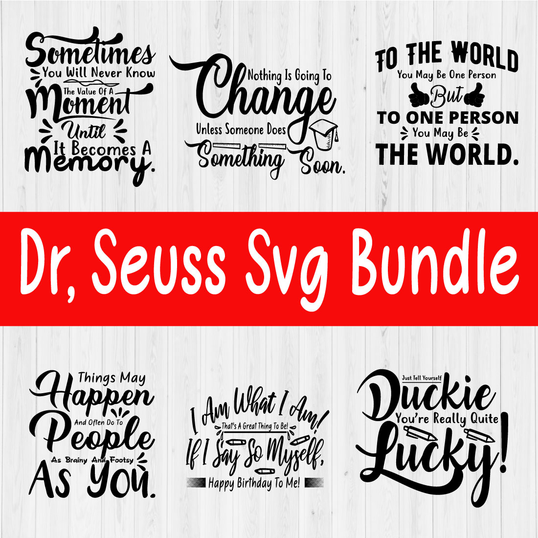 Dr Seuss Svg Bundle Vol6 cover image.