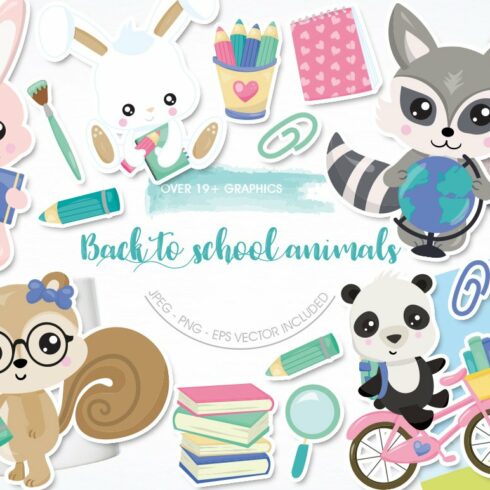 Back to School Animals cover image.