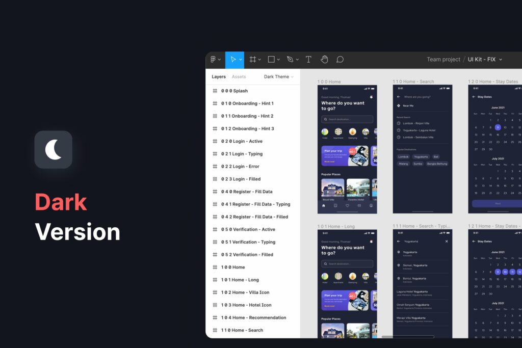 Broom Hotel Airbnb Booking UI Kit MasterBundles