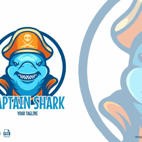 Captain Shark - Character Logo cover image.