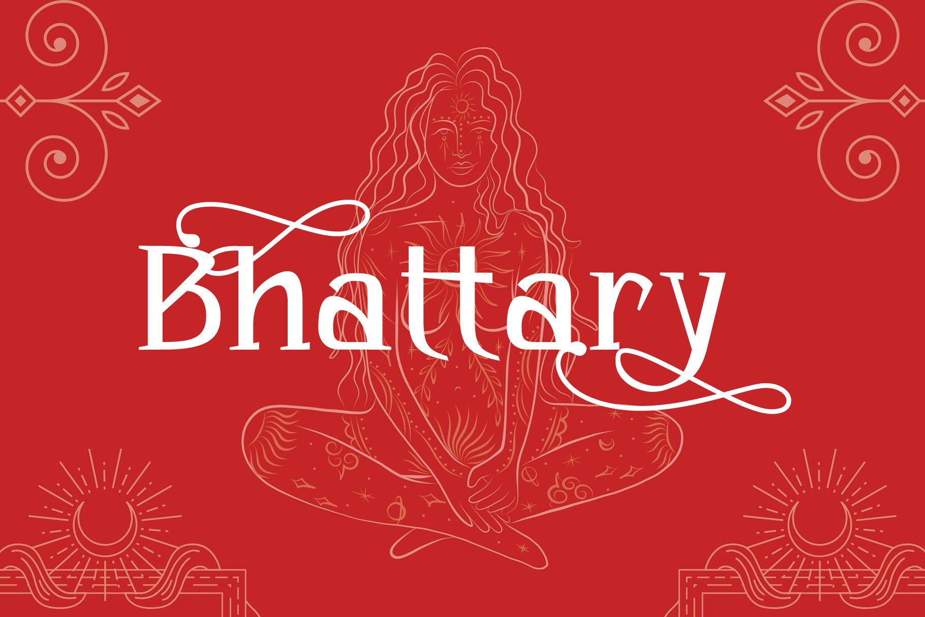 Bhattary - Retro Vintage Serif cover image.