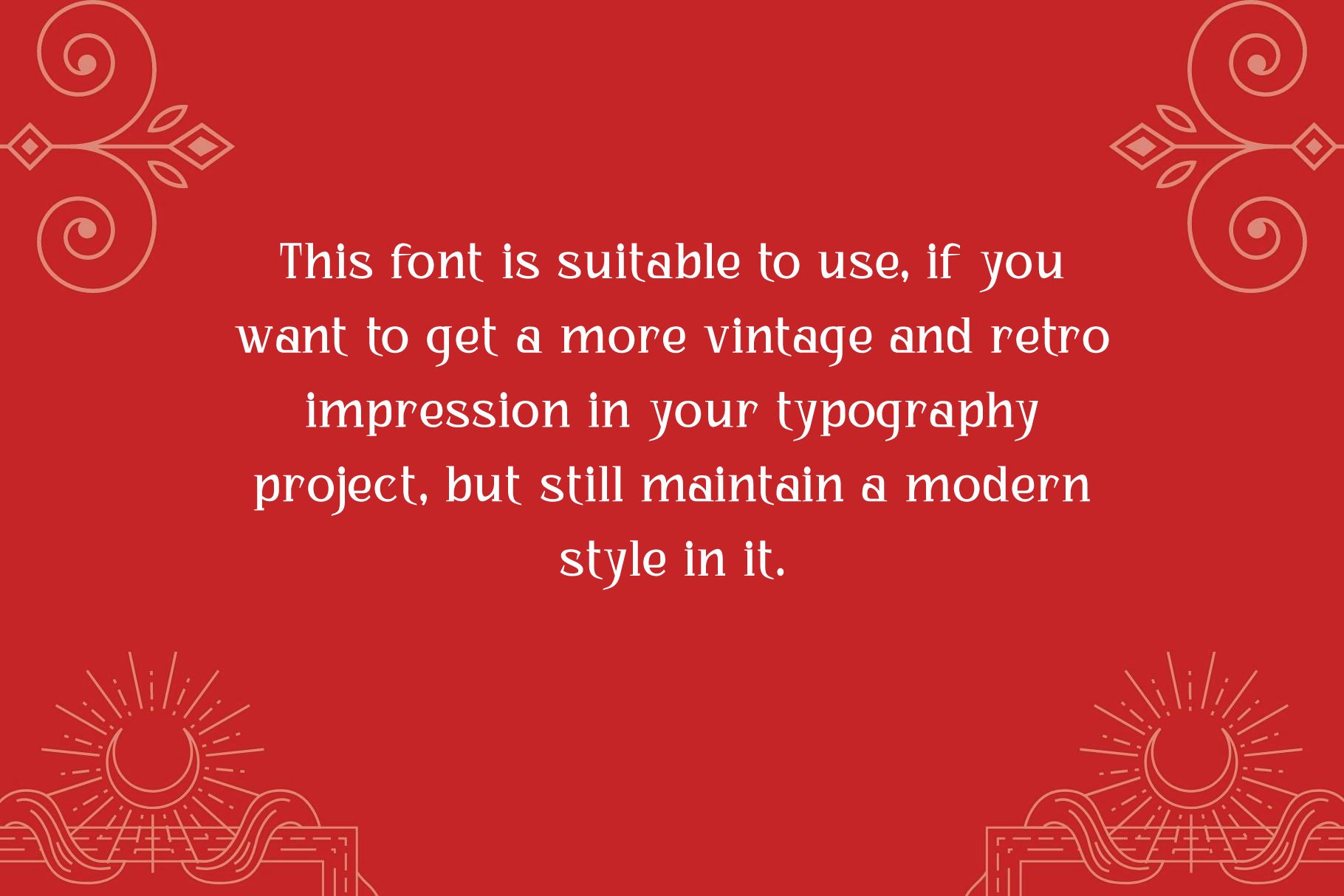 Bhattary - Retro Vintage Serif preview image.