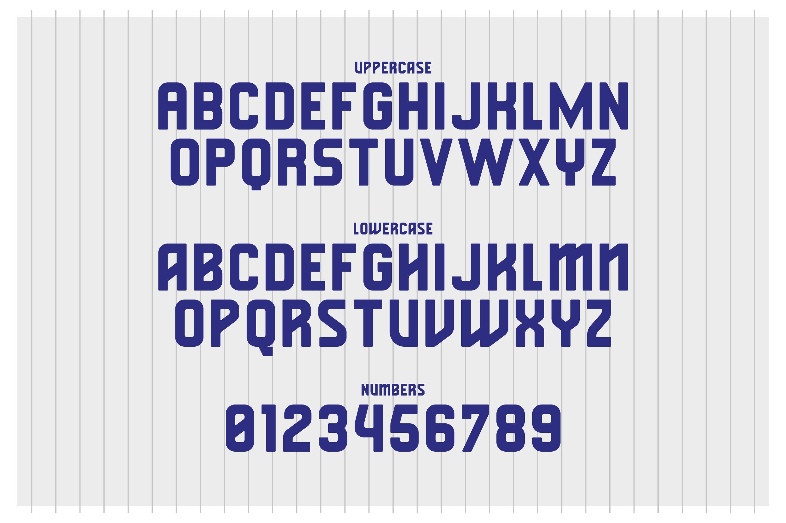 Sagara Typeface preview image.