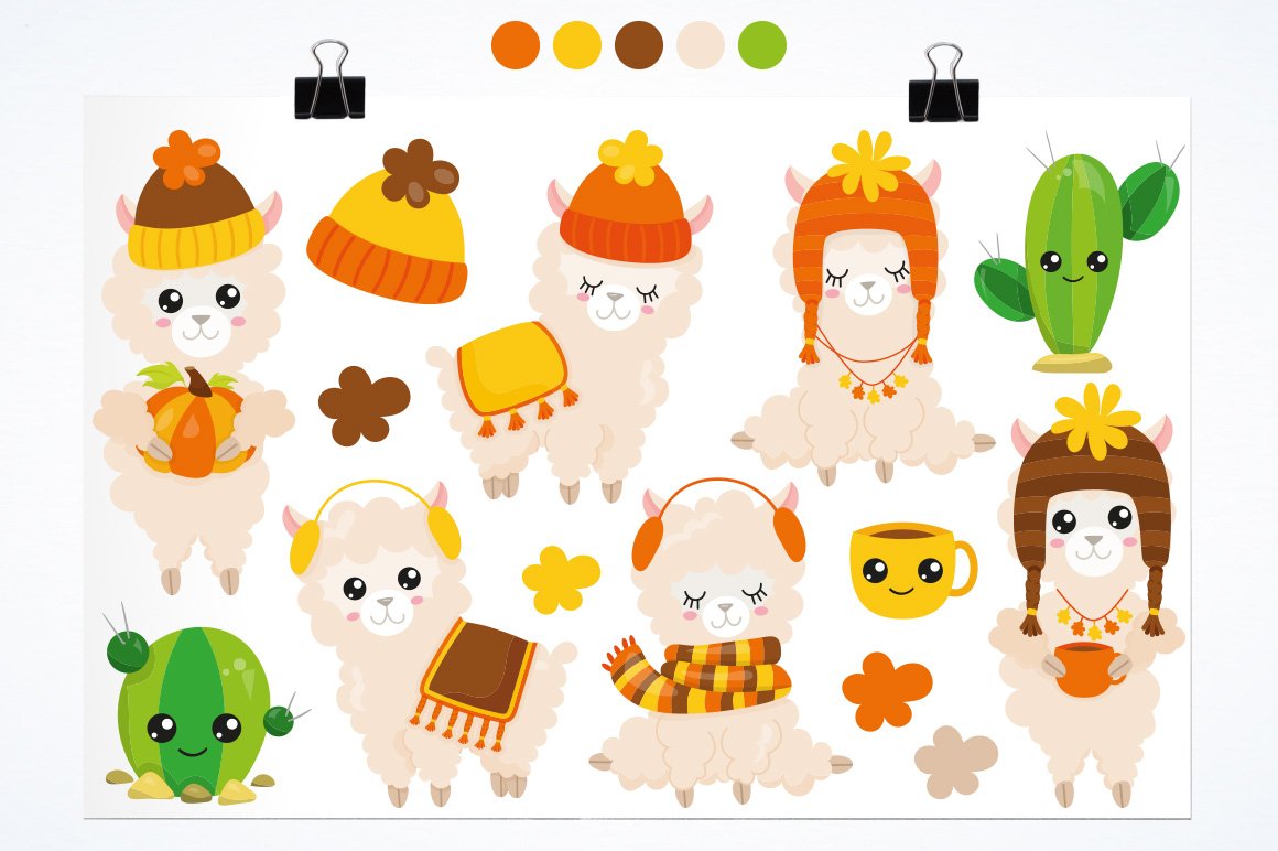 Fall Llama preview image.