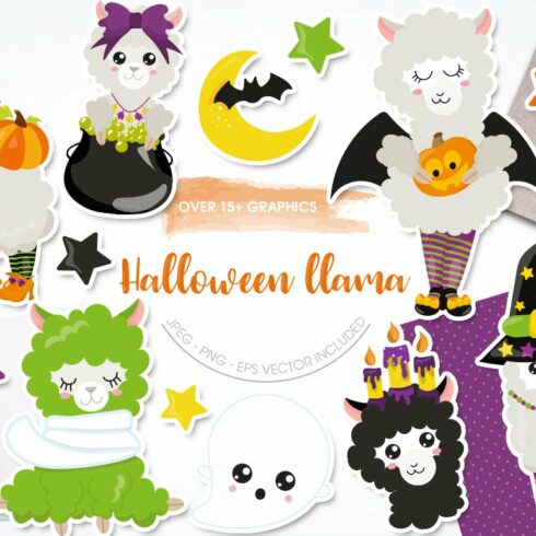 Halloween Llama cover image.