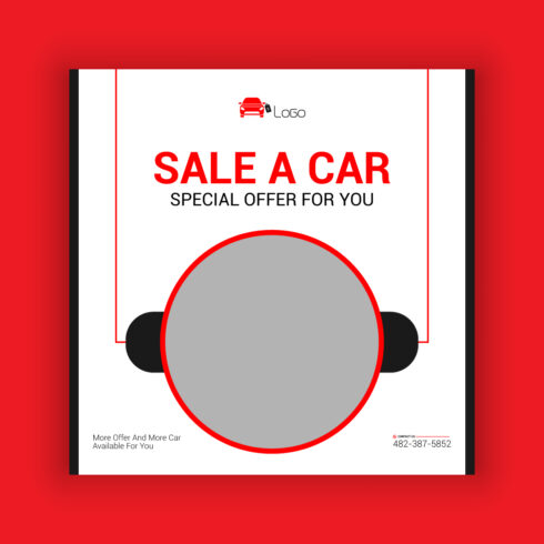 Car Sale Social Media Post Template Bundle cover image.