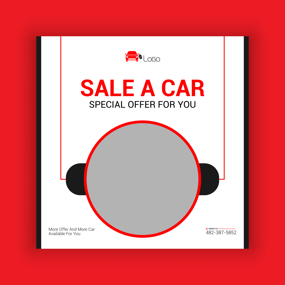 Car Sale Social Media Post Template Bundle cover image.