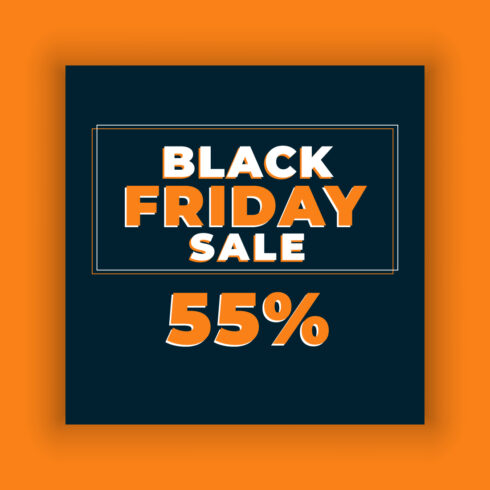 Black Friday Social Media Post Template Bundle cover image.