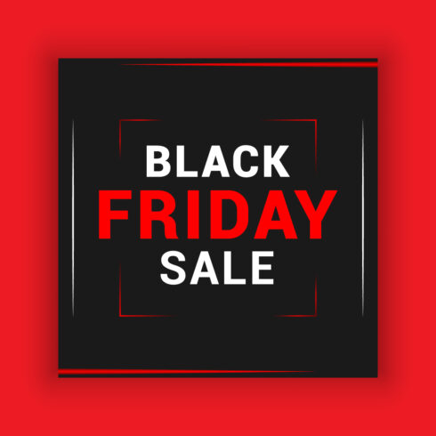 Black Friday Social Media Post Template Bundle cover image.