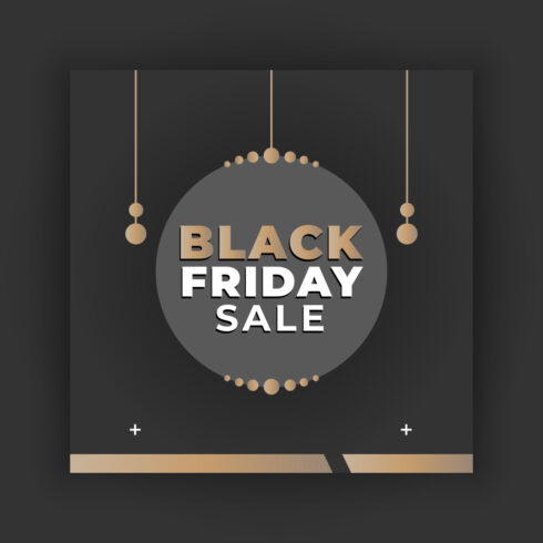 Black Friday Social Media Post Template Bundle cover image.